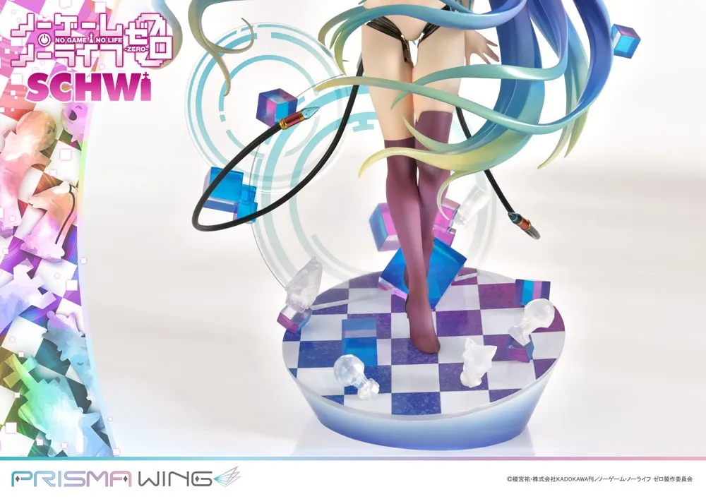 No Game No Life Prisma Wing PVC Statue 1/7 Schwi 26 Cm