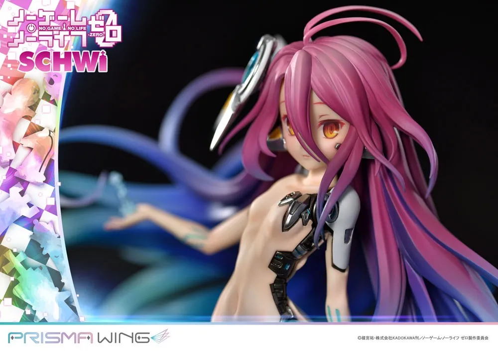 No Game No Life Prisma Wing PVC Statue 1/7 Schwi 26 Cm