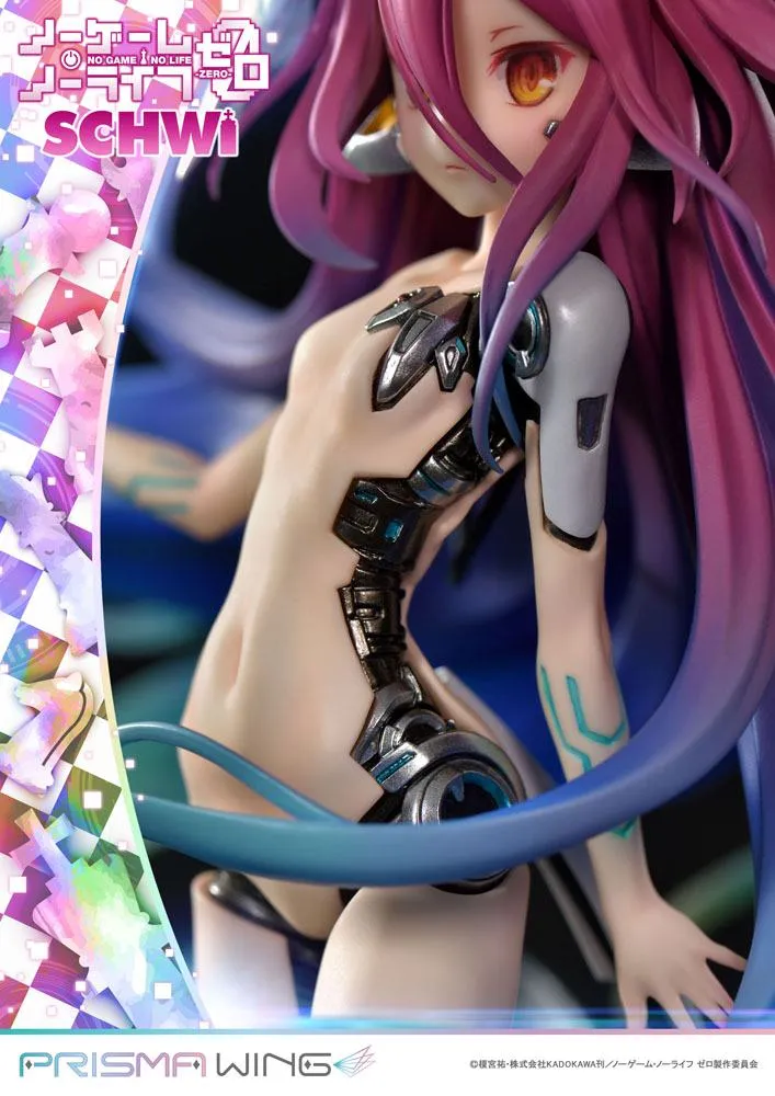 No Game No Life Prisma Wing PVC Statue 1/7 Schwi 26 Cm