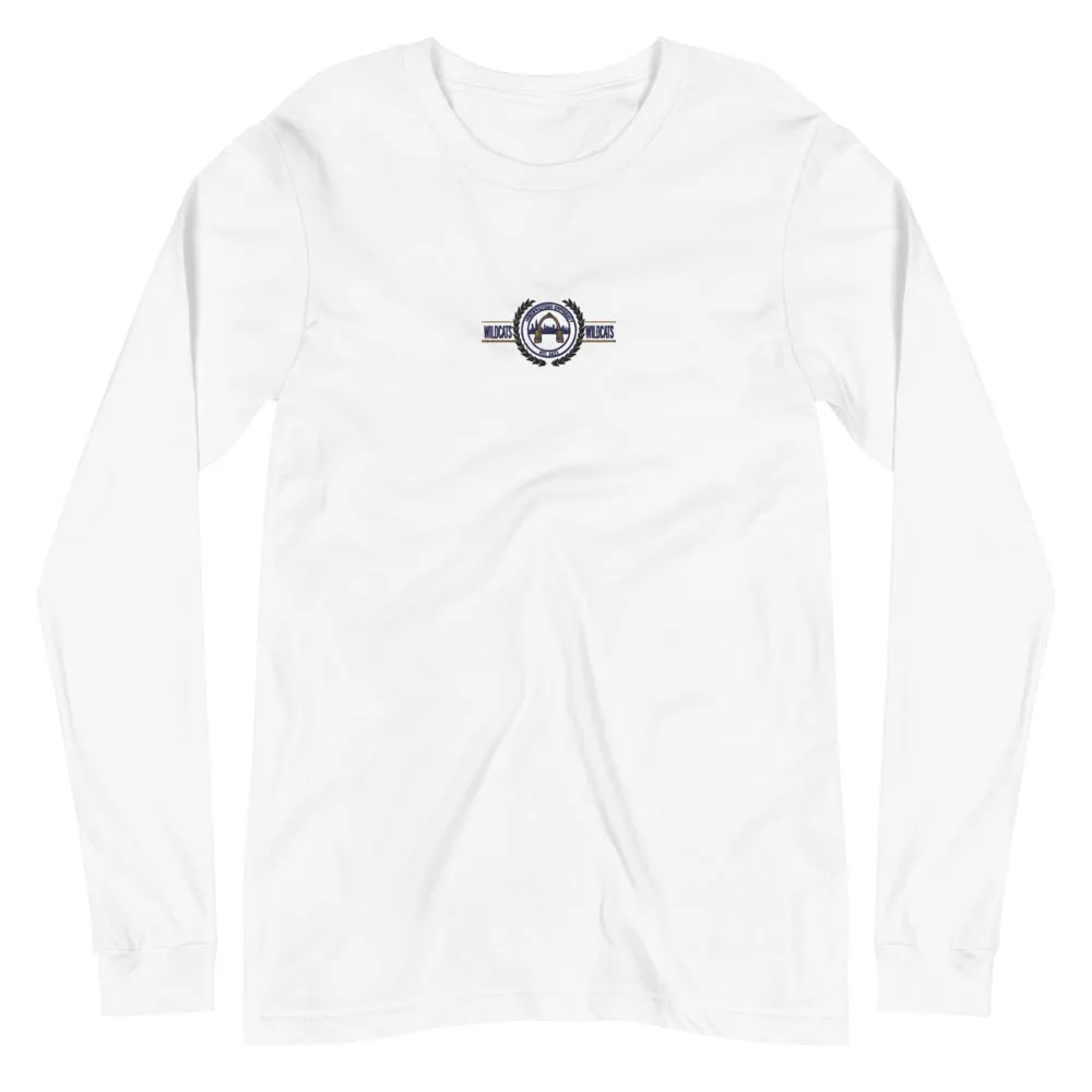 Northwestern Embroided Long Sleeve Tee