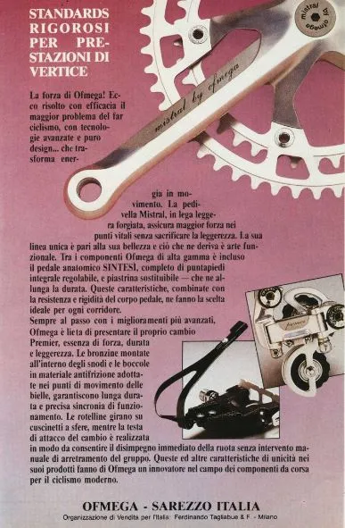 Ofmega Sinetsi pedals with cages