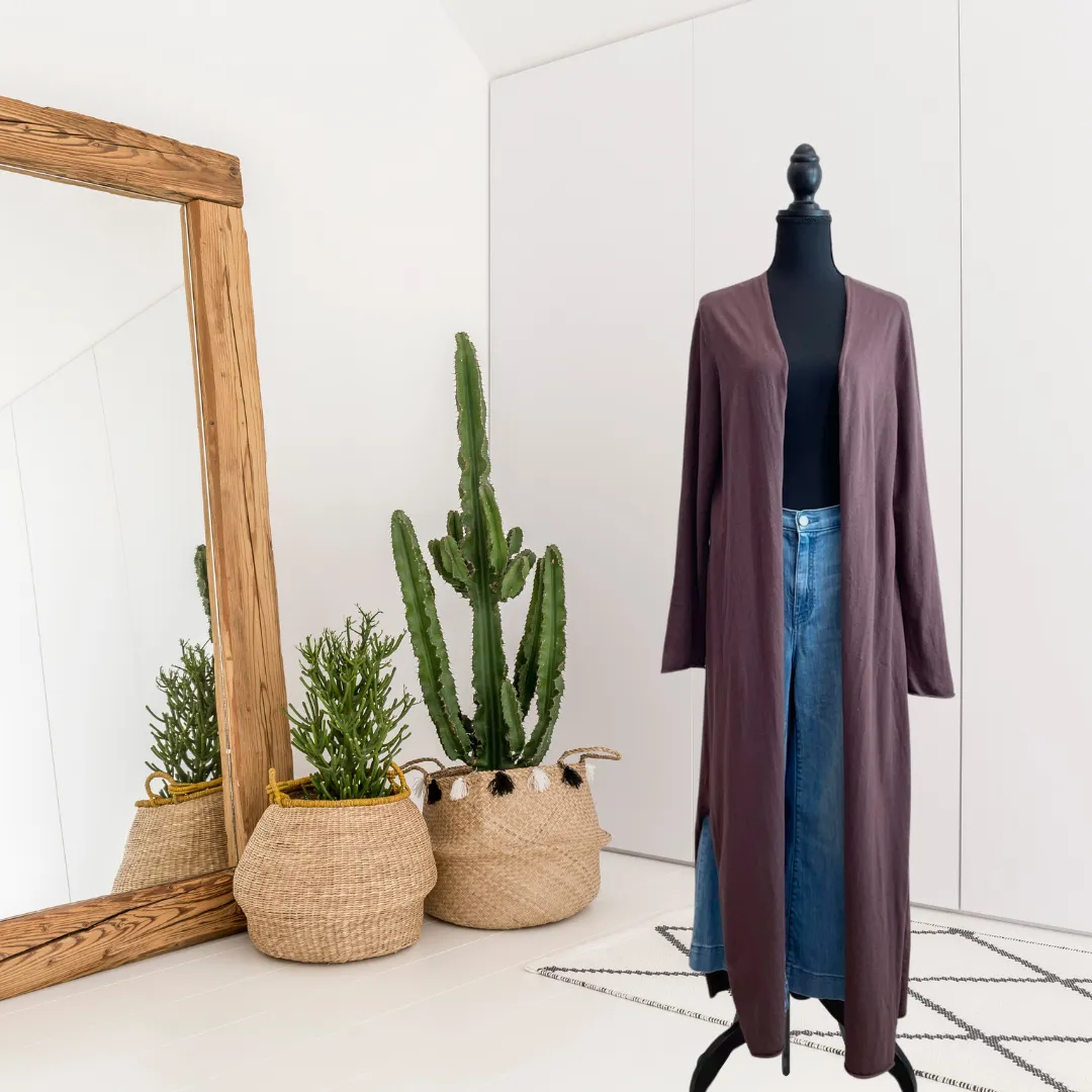 Open Front Duster Cardigan