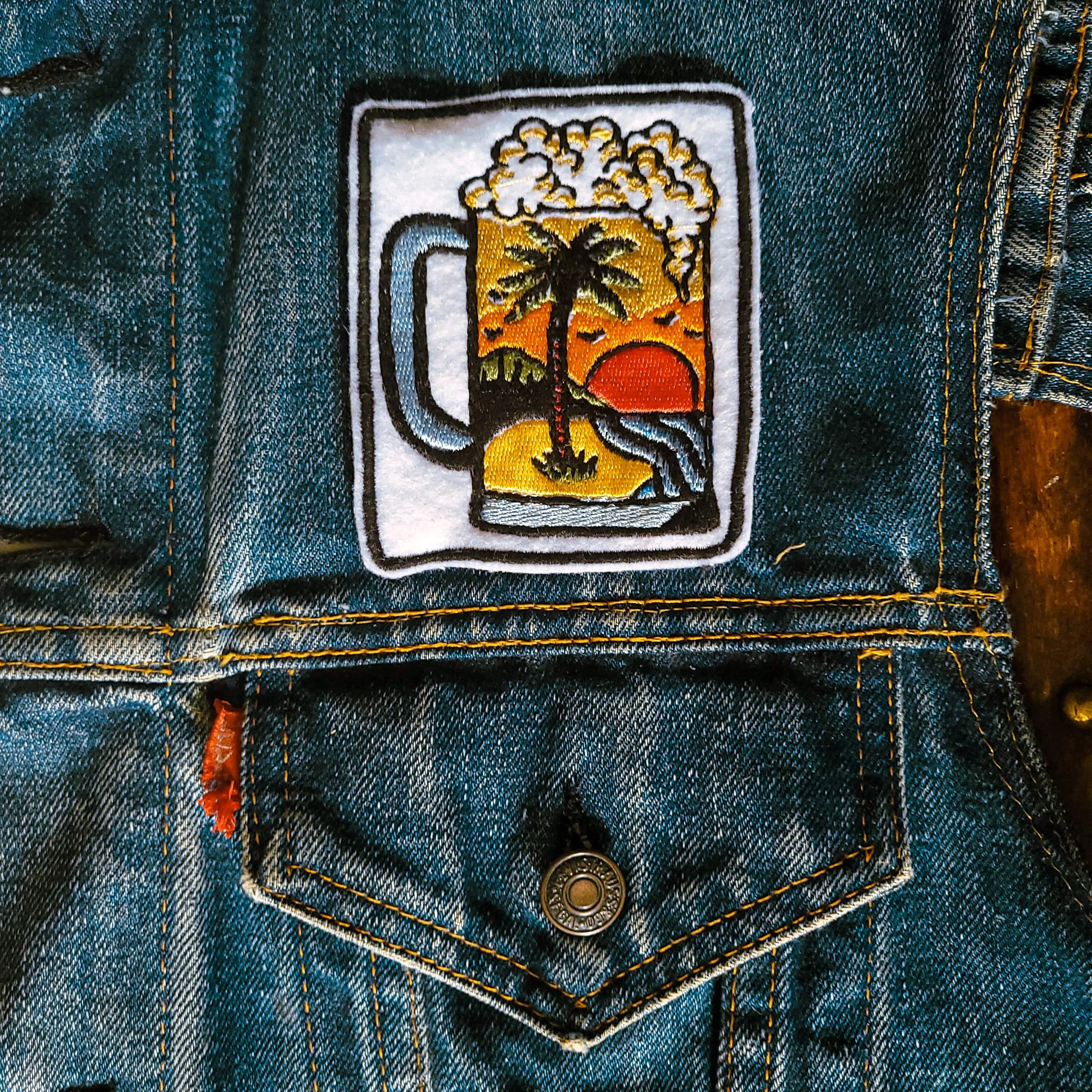 Patch brodé "Beer"
