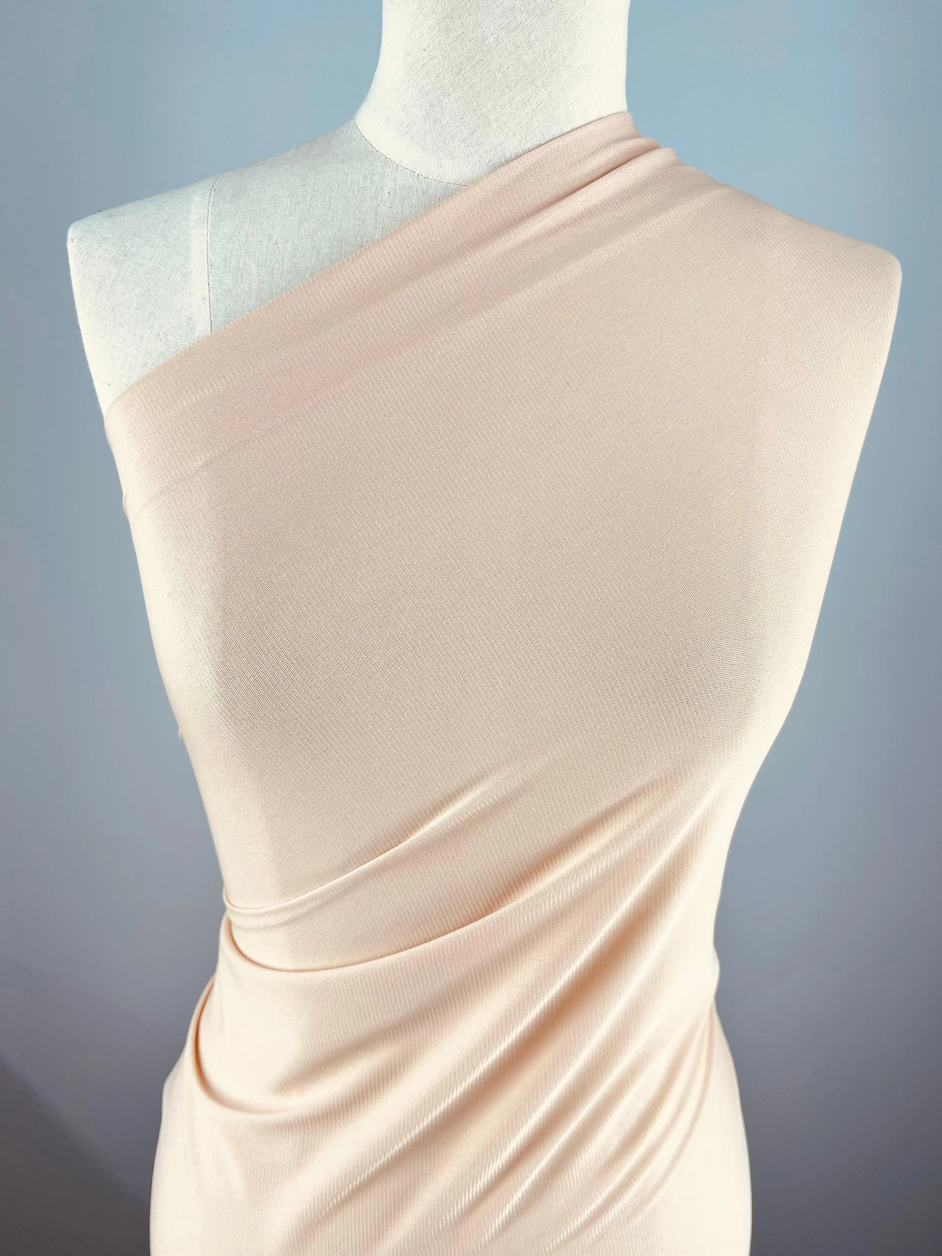 Plain Mesh - Shell Blush - 162cm