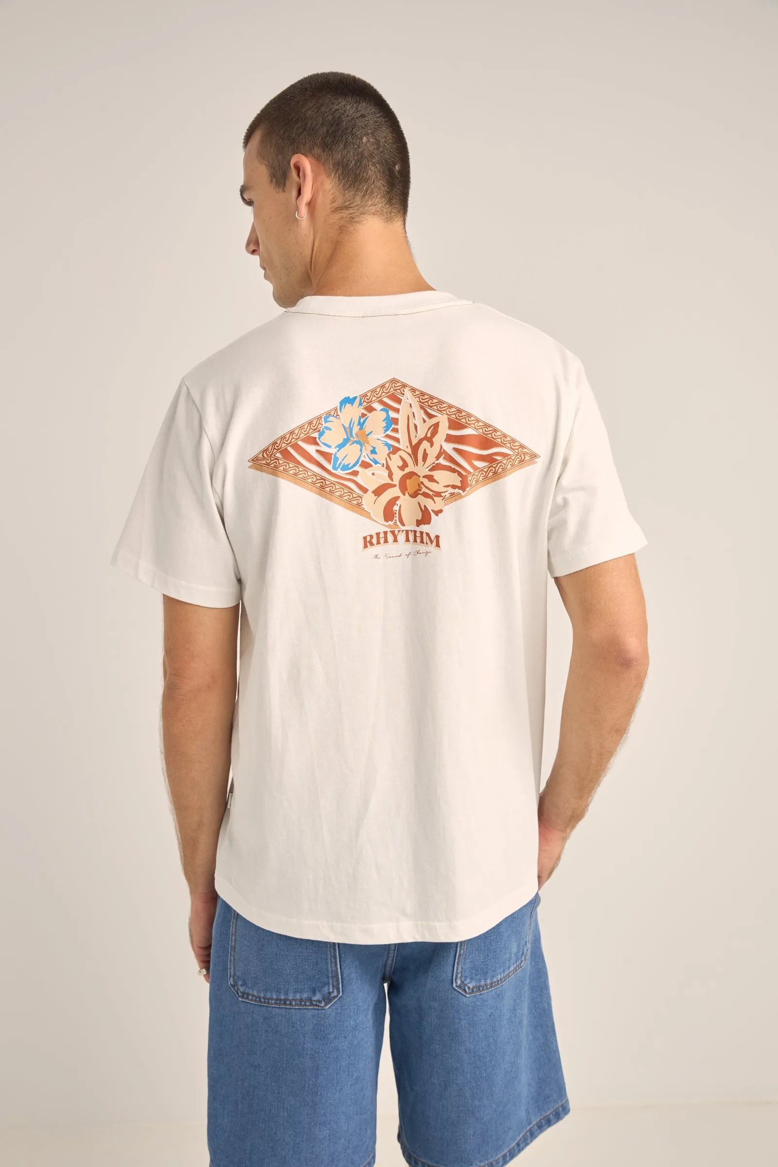 Postcard Ss Shirt Vintage White