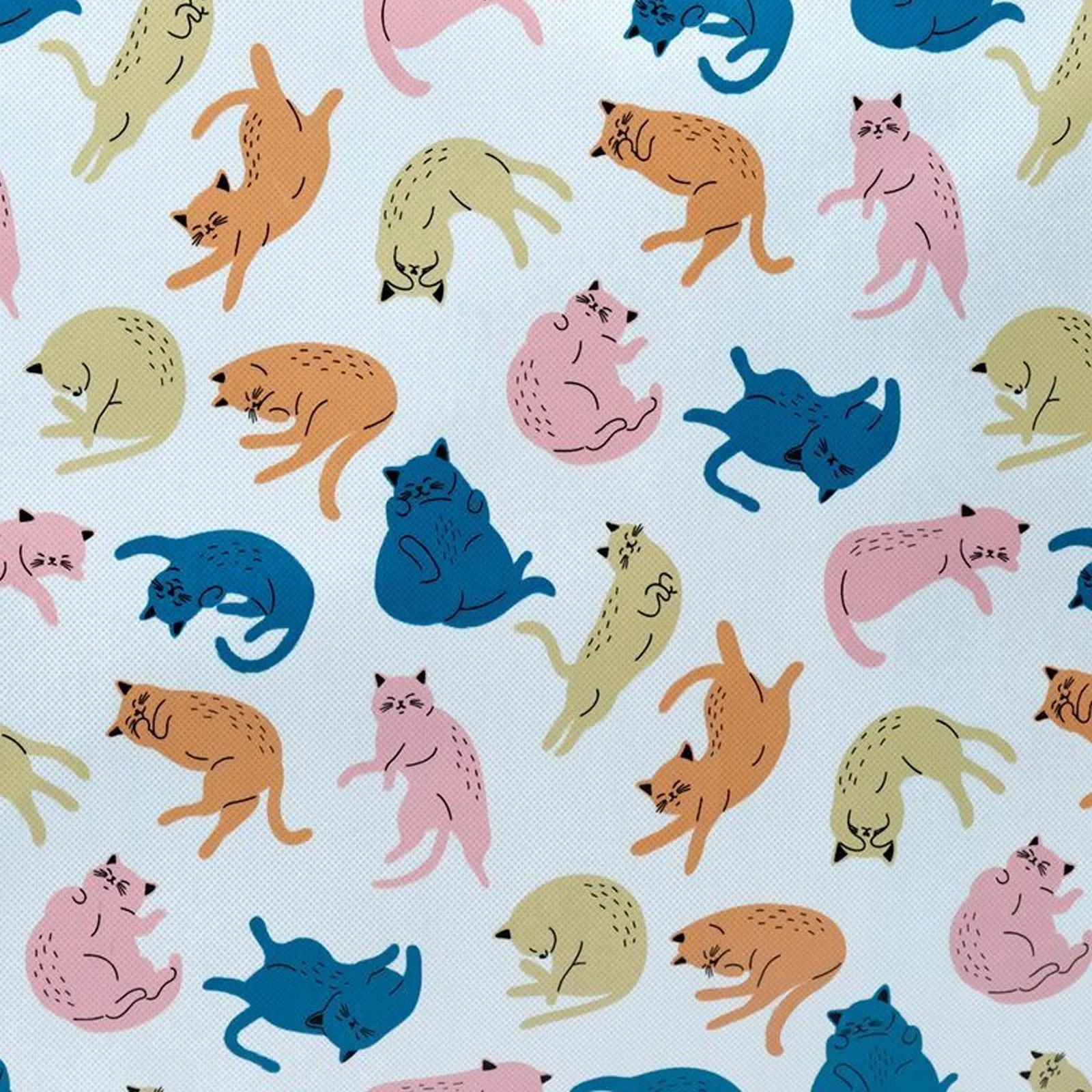 Puckator Cat's Life Zip Up Laundry Storage Bag