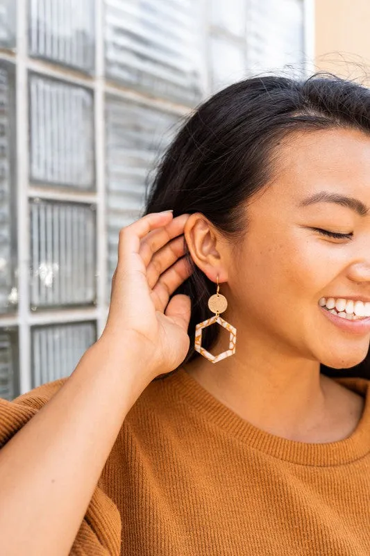 Pumpkin Spice Dangle Earring