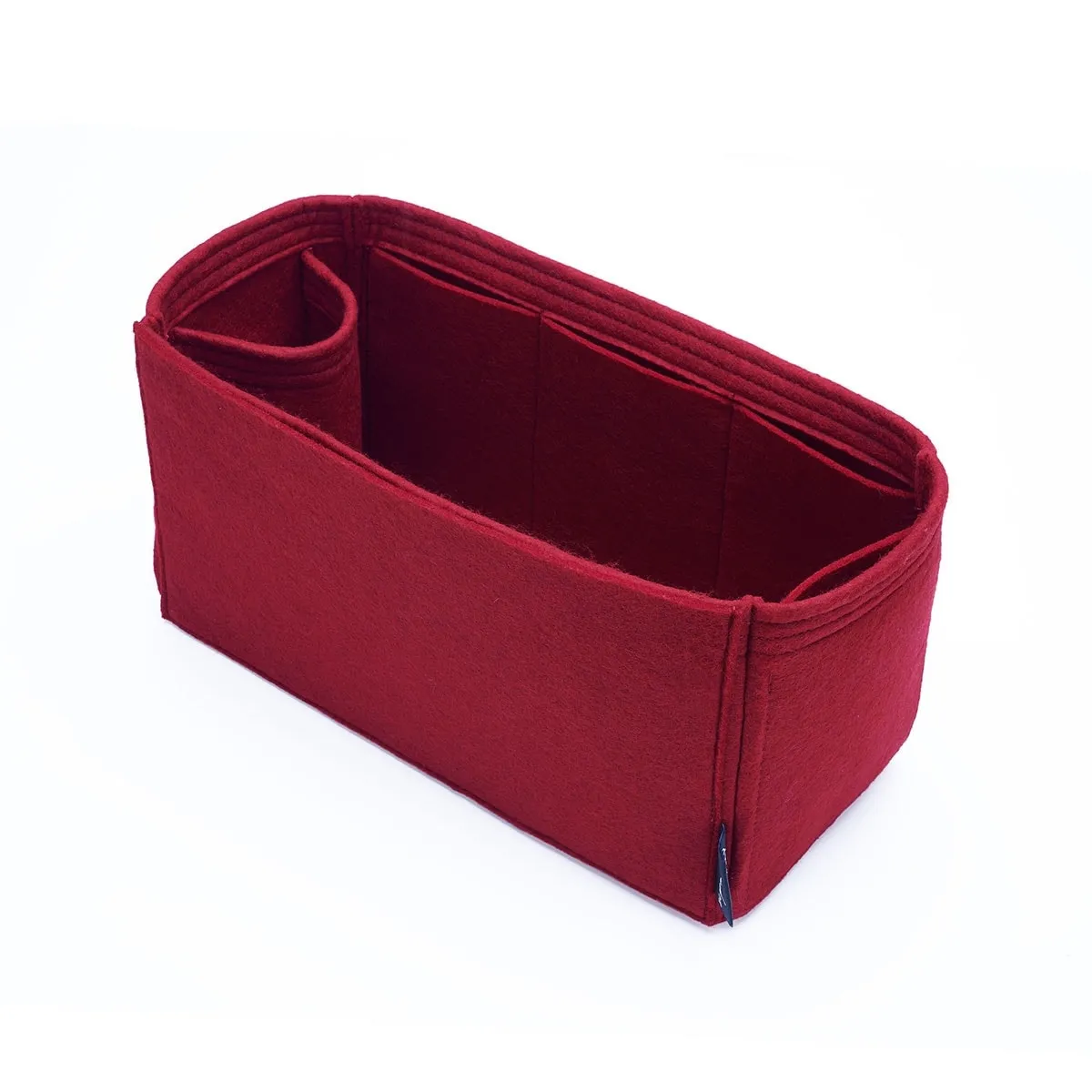 Purse Organizer Insert for Celine Horizontal Cabas, Bag Organizer with Single Bottle Holder and Exterior Pockets