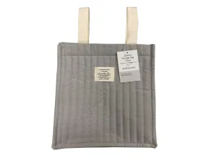 Quilted Storage Bag Grey