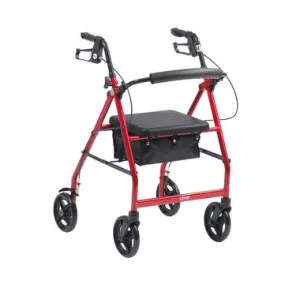 R8 Aluminium 4 Wheel Rollator/Walker with Underseat Bag