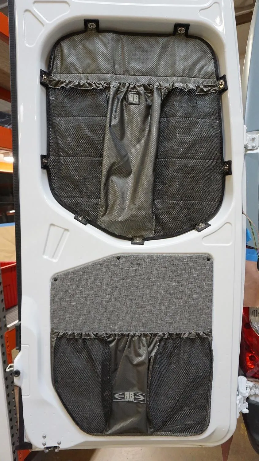 RB Components 2019  Sprinter Fabric Rear Door Window Stuff Bag