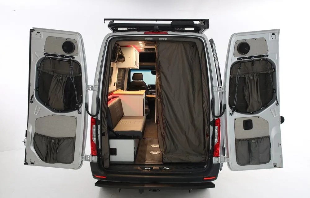 RB Components 2019  Sprinter Fabric Rear Door Window Stuff Bag