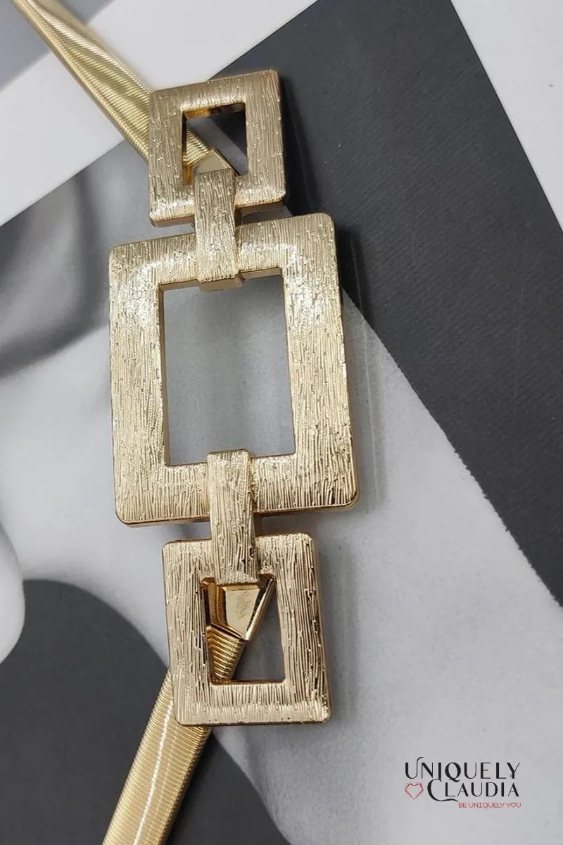 Rectangles Stretch Belt