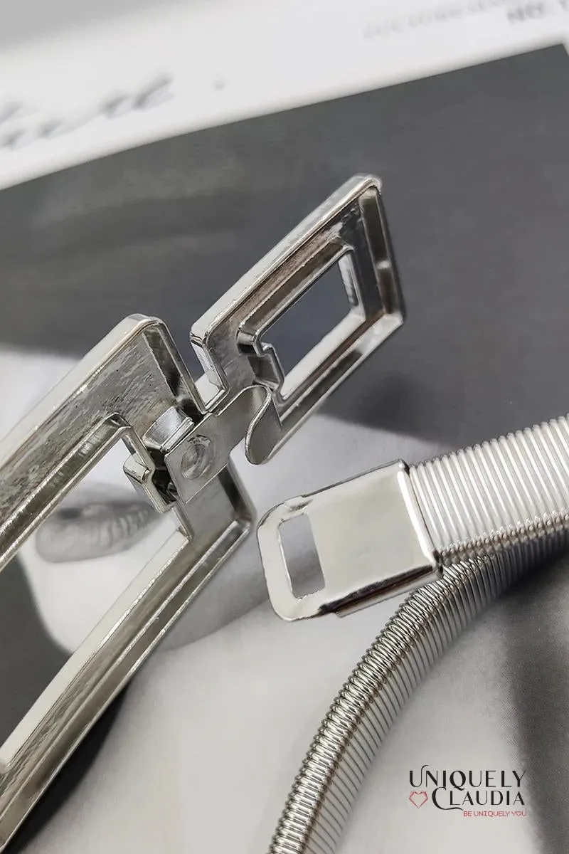 Rectangles Stretch Belt