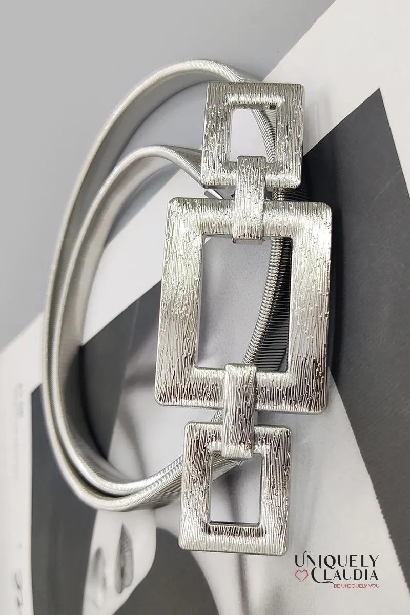 Rectangles Stretch Belt