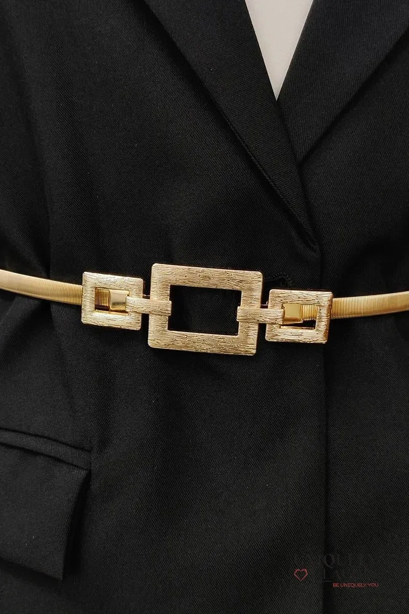 Rectangles Stretch Belt