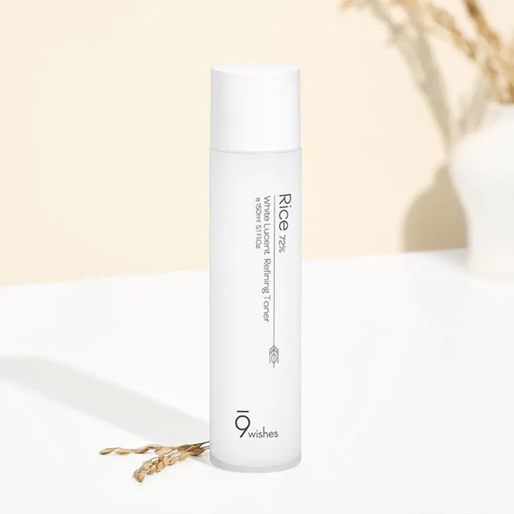 Rice 72% White Lucent Refining Toner