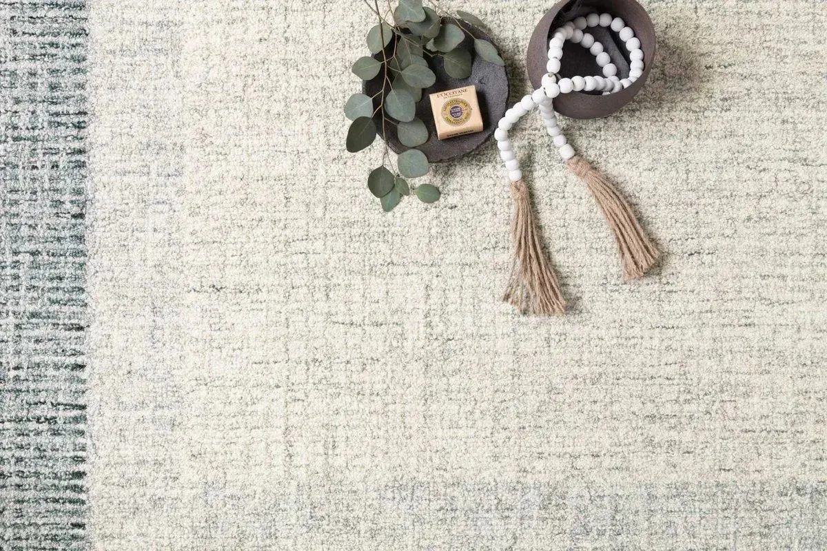 Rosina ROI-01 Grey/Blue Rug