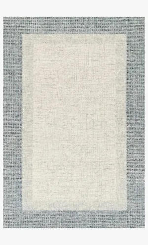 Rosina ROI-01 Grey/Blue Rug