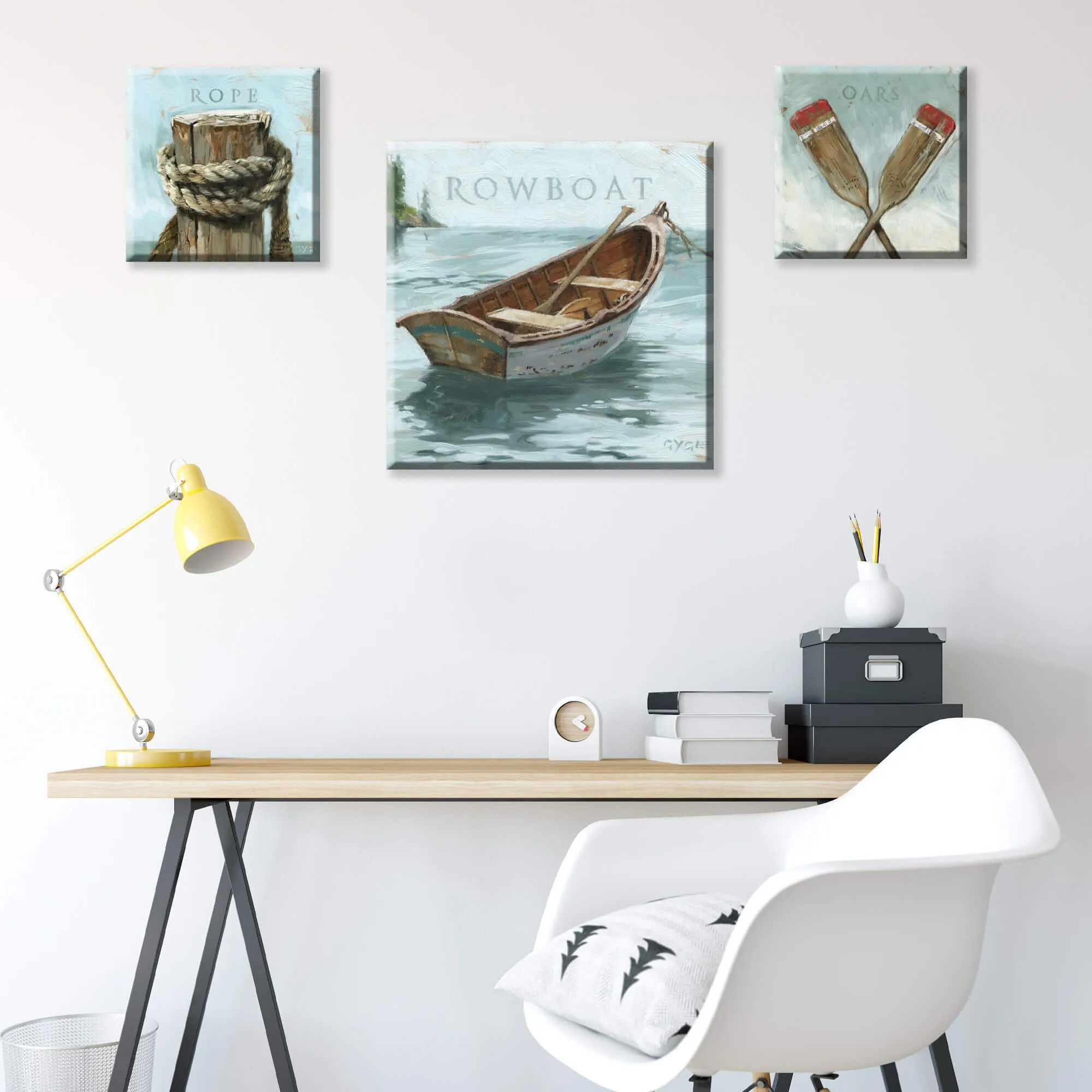 Rowboat Giclee Wall Art