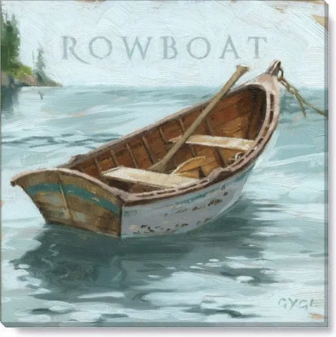 Rowboat Giclee Wall Art