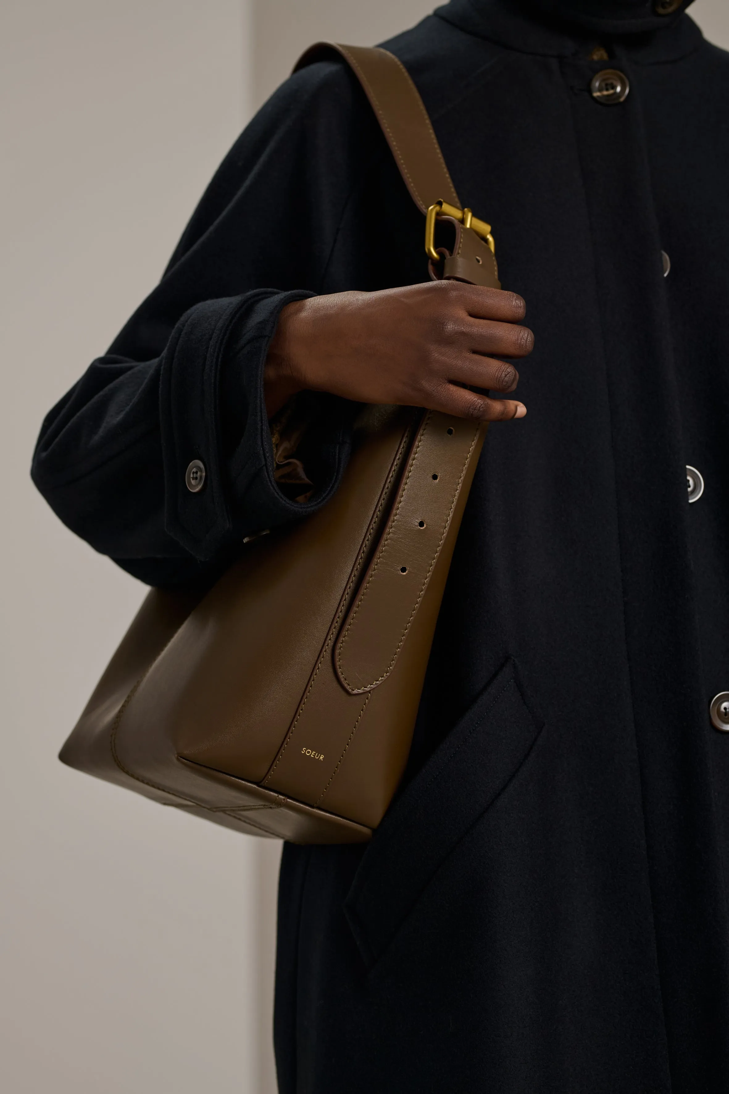 SAUDADE BROWN MINI BAG