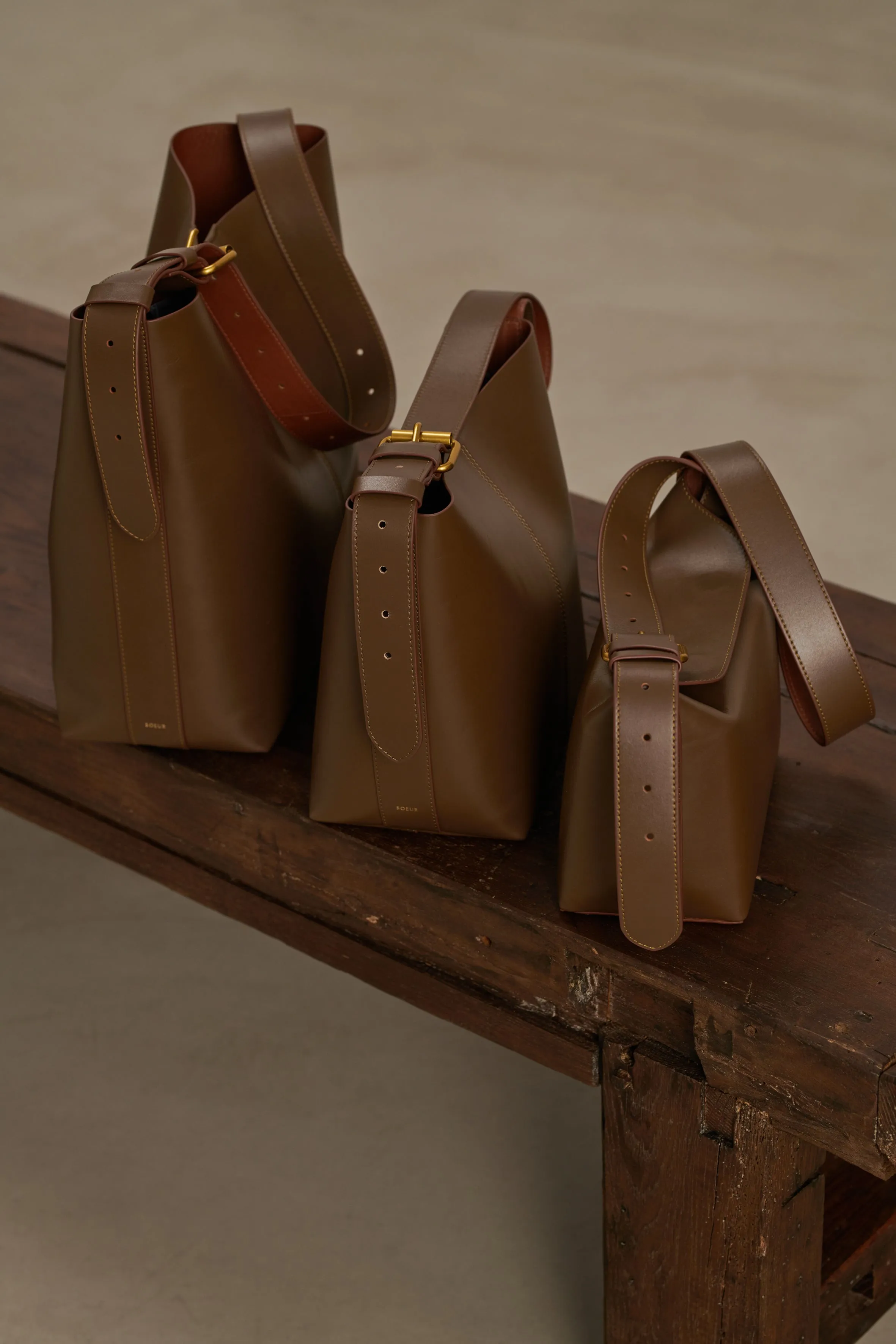 SAUDADE BROWN MINI BAG