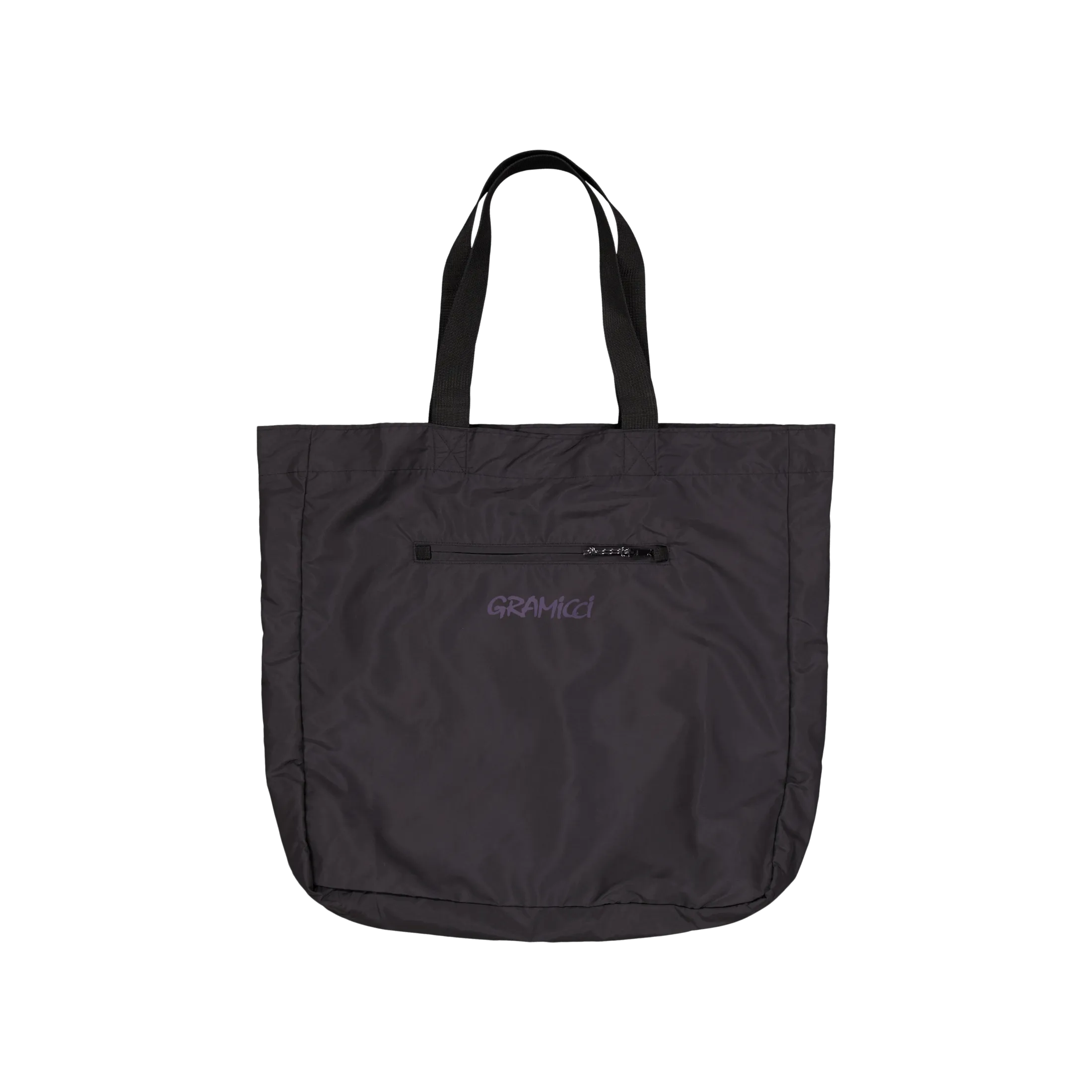 Shell Tote Black / Purple