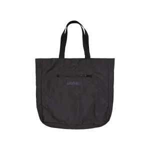 Shell Tote Black / Purple