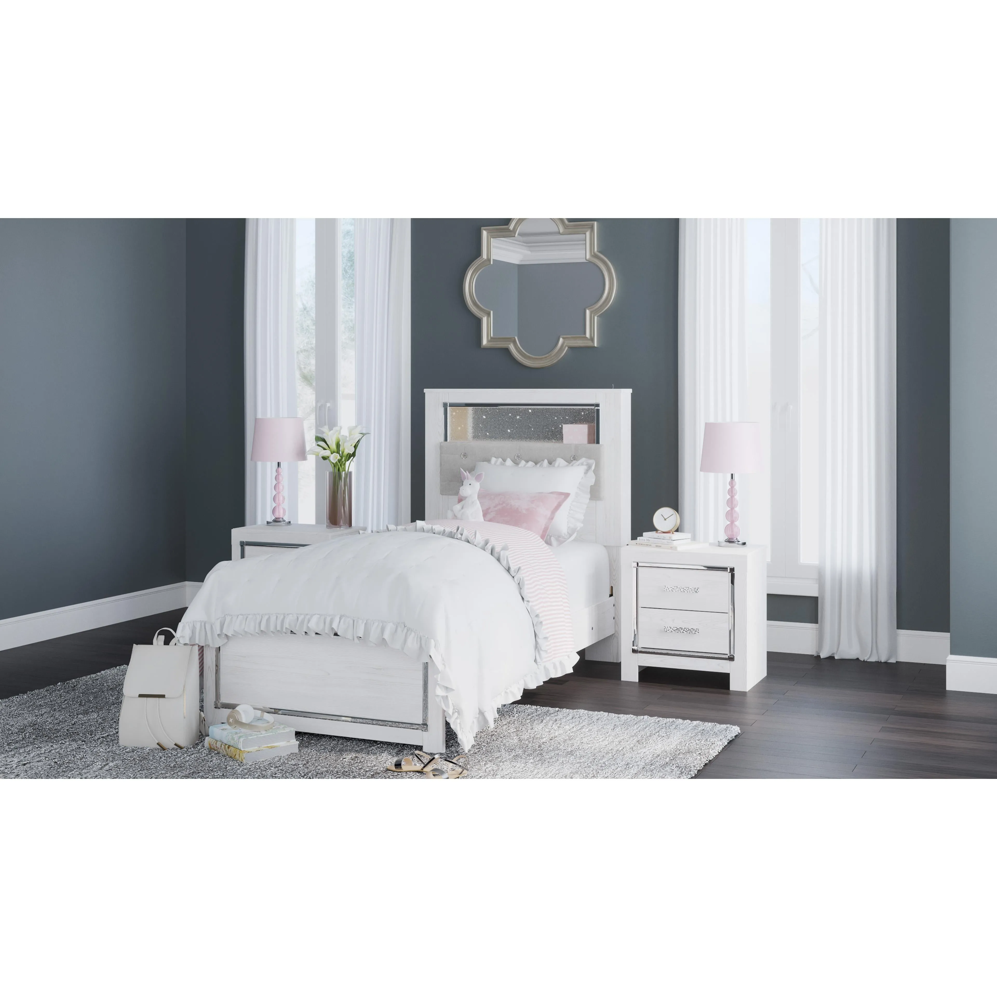 Signature Design by Ashley Altyra B2640B6 Twin Panel Bed