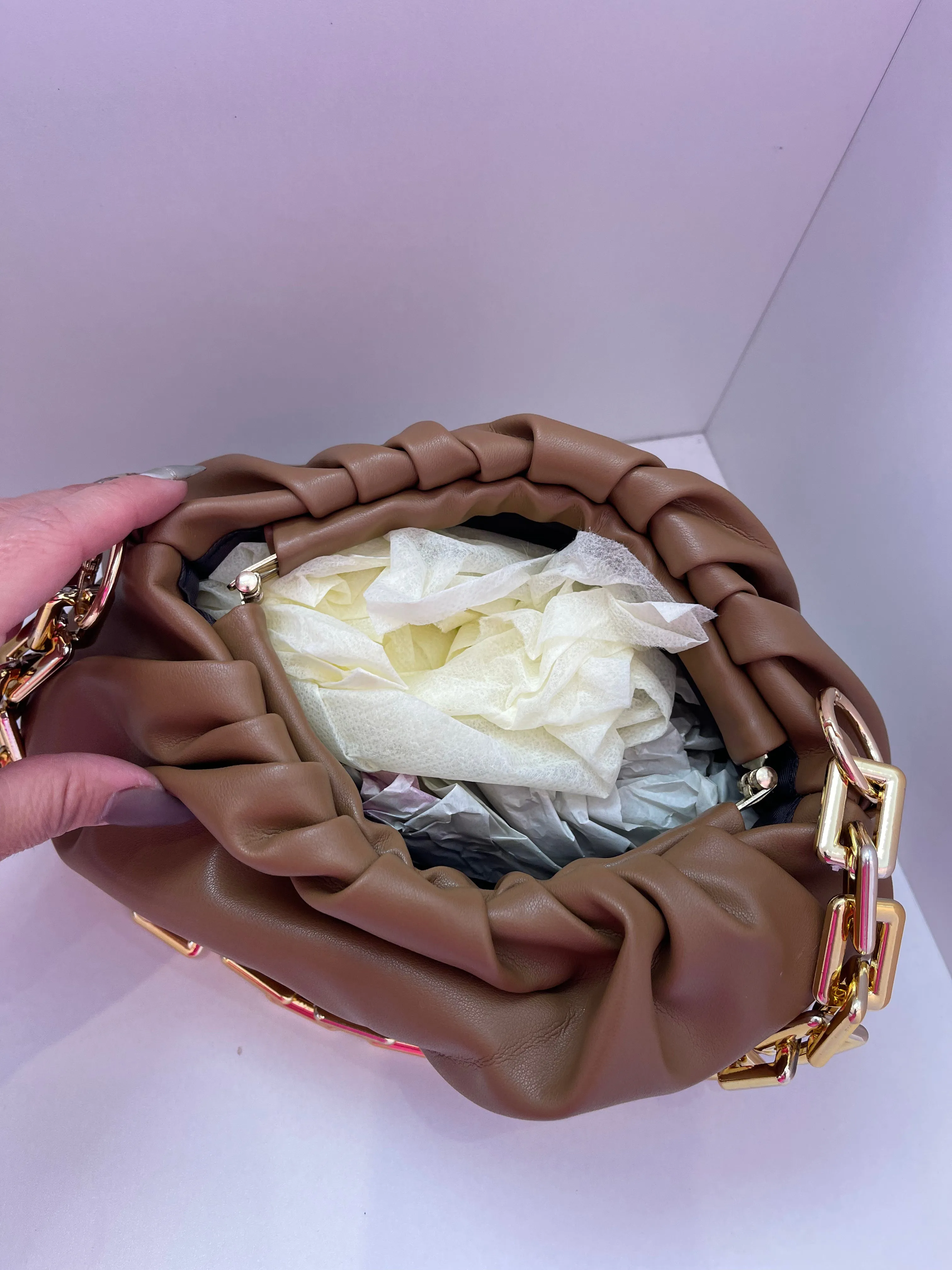 Silvana Clutch (Brown)