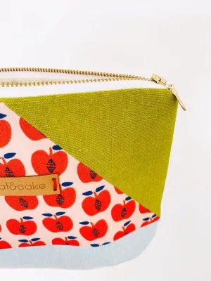 Small Tri-Color Bucket Pouch