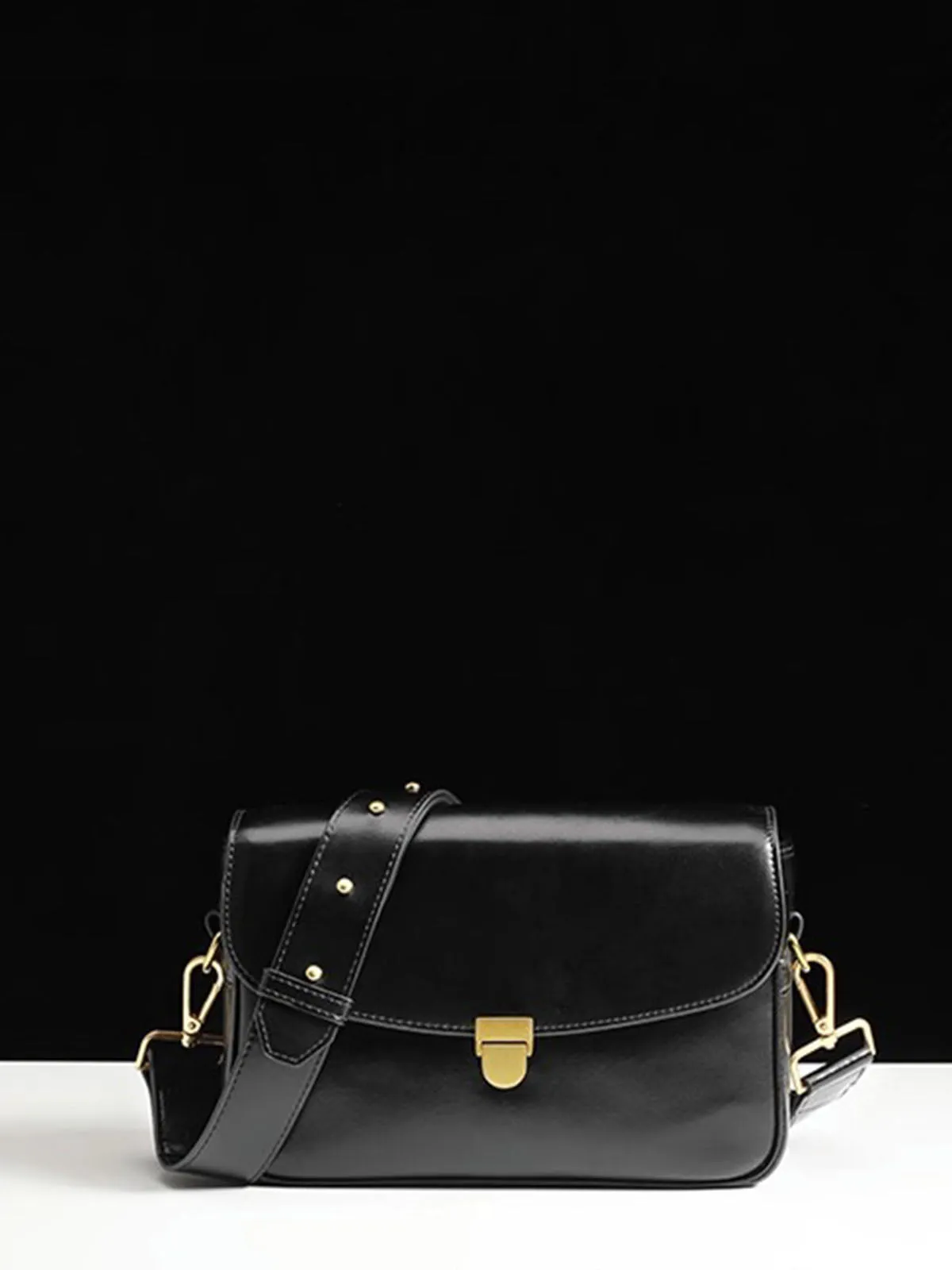 Smting | zippered mini flap bag