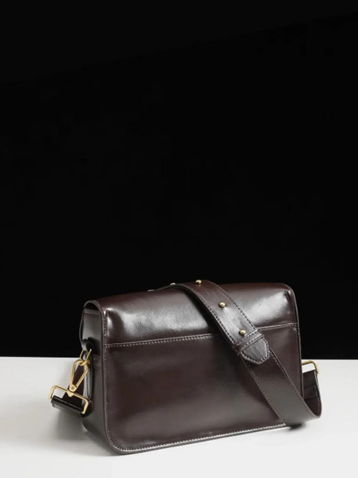 Smting | zippered mini flap bag