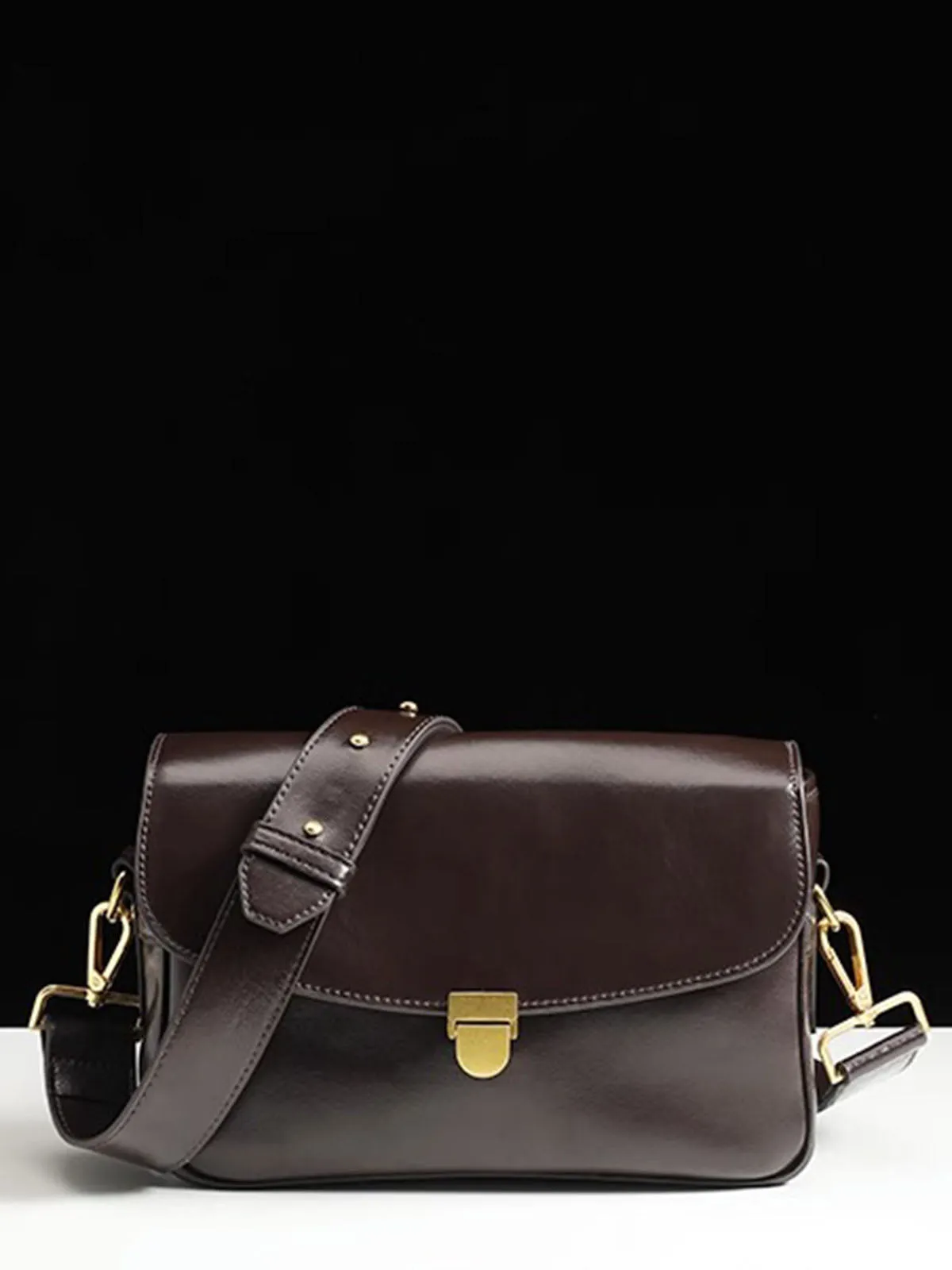 Smting | zippered mini flap bag