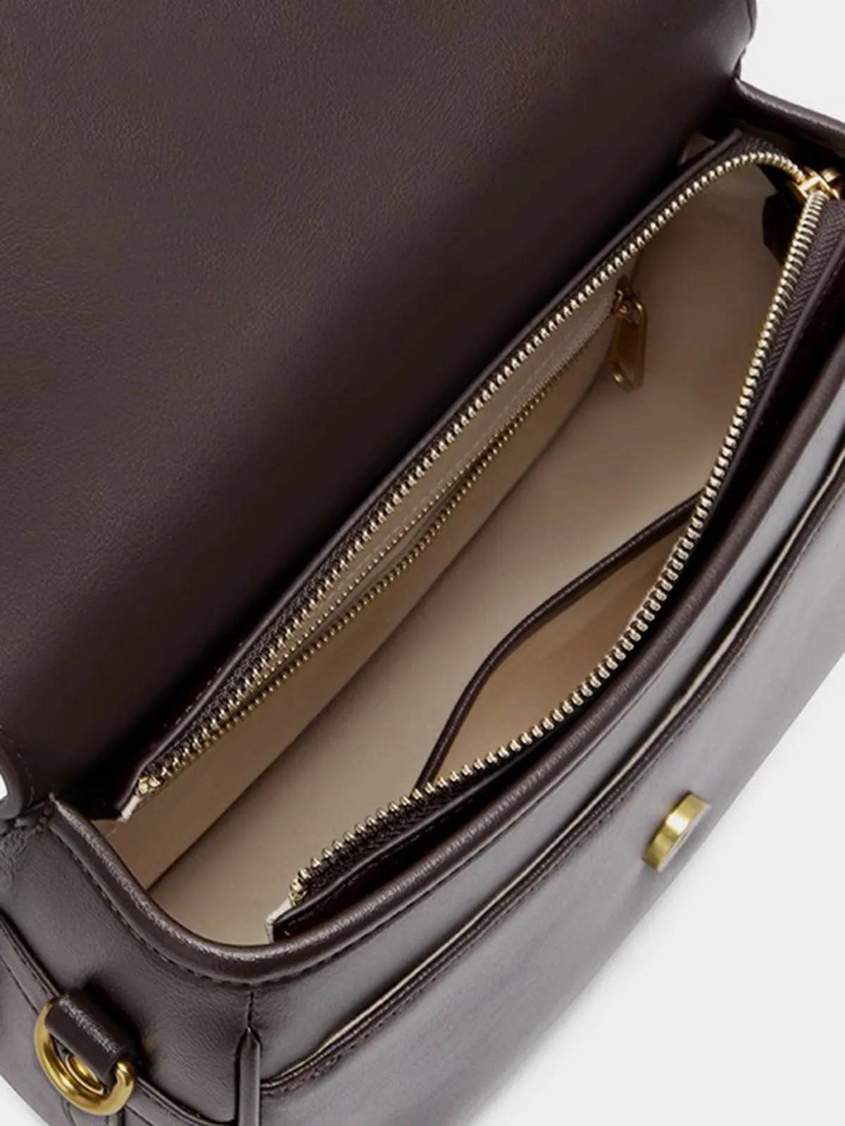 Smting | zippered mini flap bag