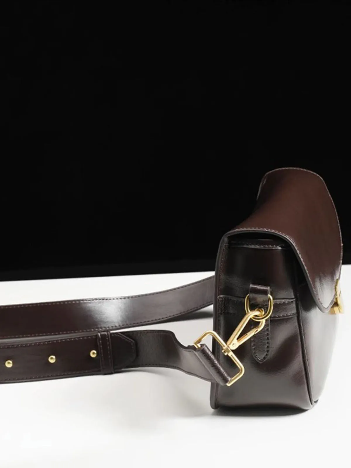 Smting | zippered mini flap bag