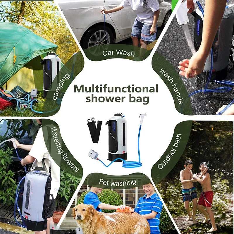 Solar Shower Camping Bag