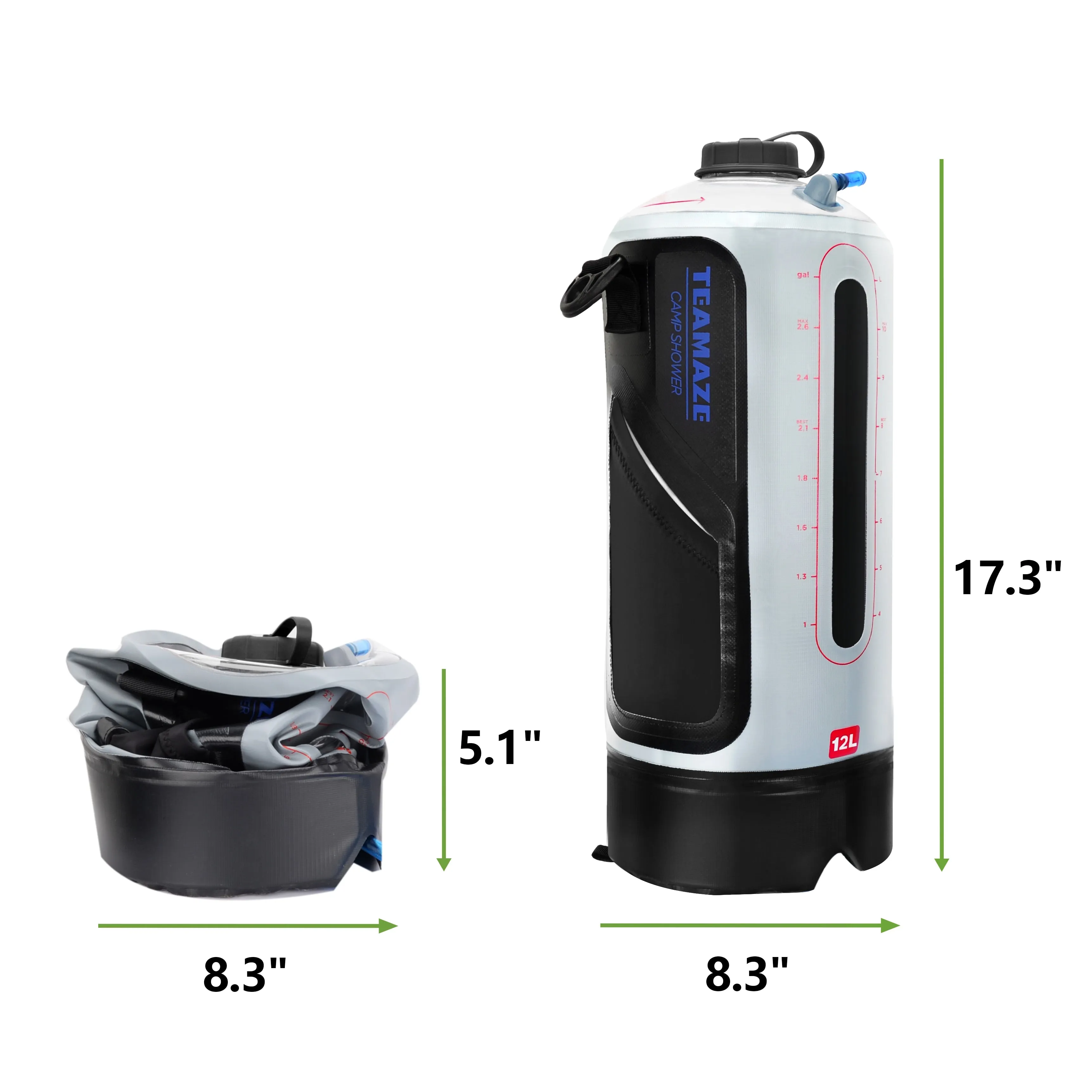 Solar Shower Camping Bag