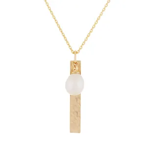 Splendid Pearls 14K Yellow Gold Pearl Pendant HE-226YG