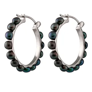 Splendid Pearls Sterling Silver Pearl Earrings ESR-93B
