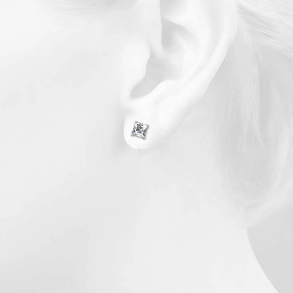 Splendid Stud Earrings Embellished With SWAROVSKI Crystals