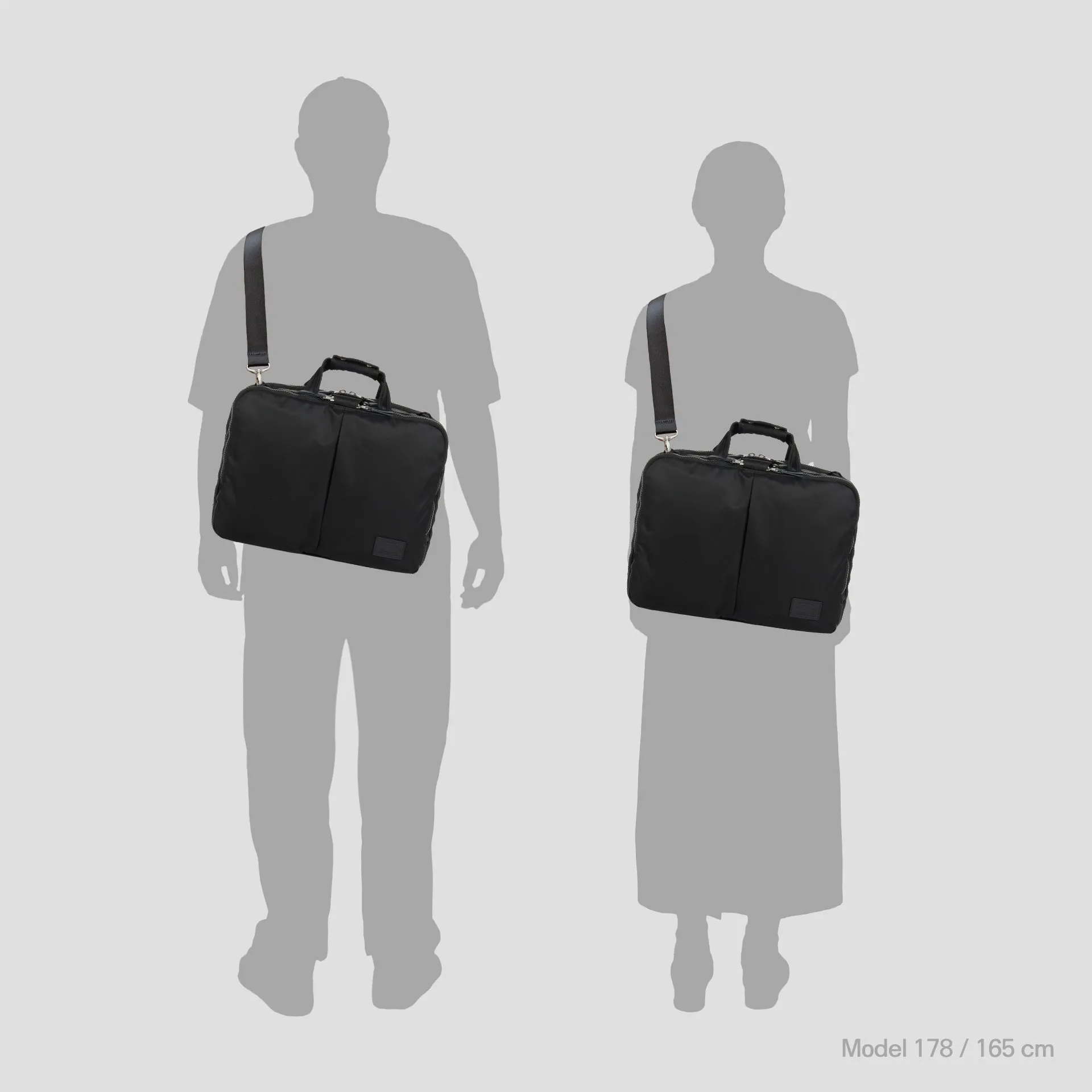 Staple Travel Brief Bag Black