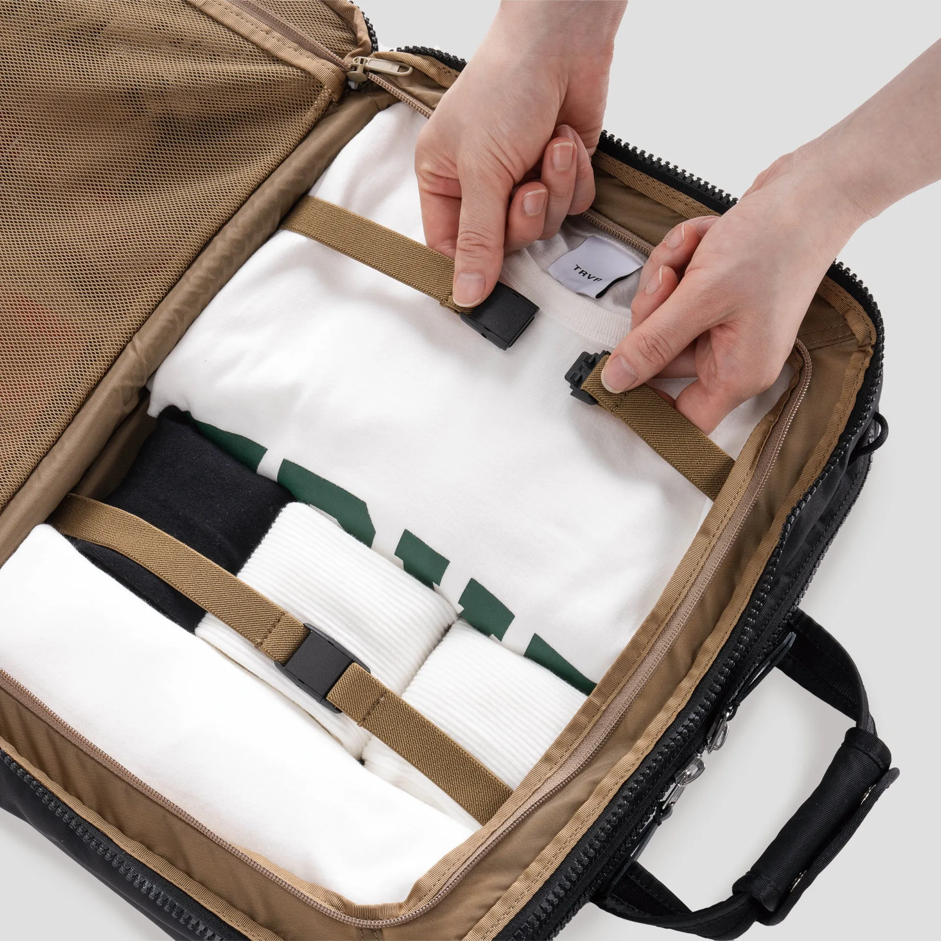 Staple Travel Brief Bag Black