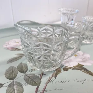 Stars and Bars Creamer - Anchor Hocking