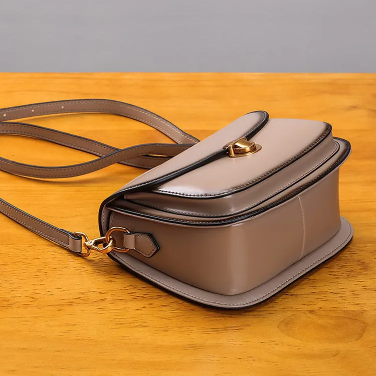 Stylish Womens Genuine Leather Satchel Bag Crossbody Bags for Women