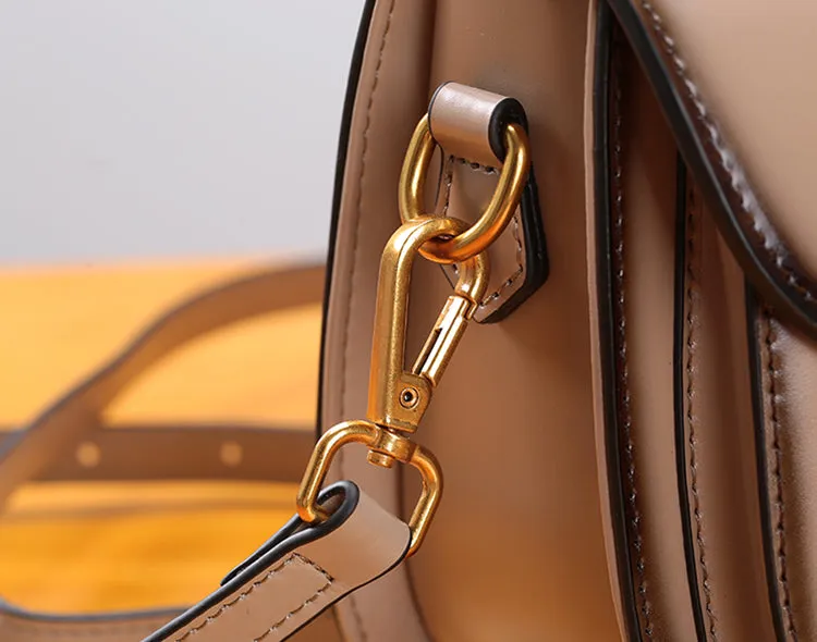 Stylish Womens Genuine Leather Satchel Bag Crossbody Bags for Women