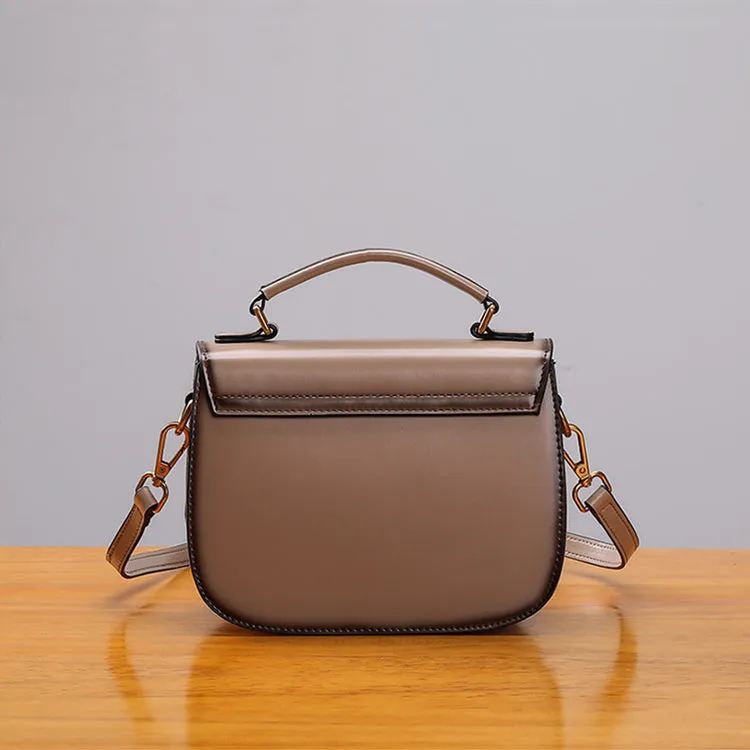 Stylish Womens Genuine Leather Satchel Bag Crossbody Bags for Women