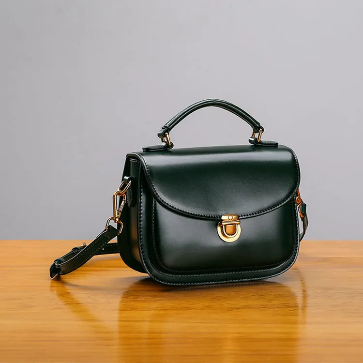Stylish Womens Genuine Leather Satchel Bag Crossbody Bags for Women