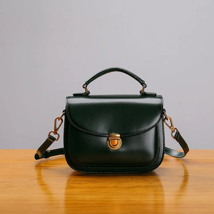 Stylish Womens Genuine Leather Satchel Bag Crossbody Bags for Women